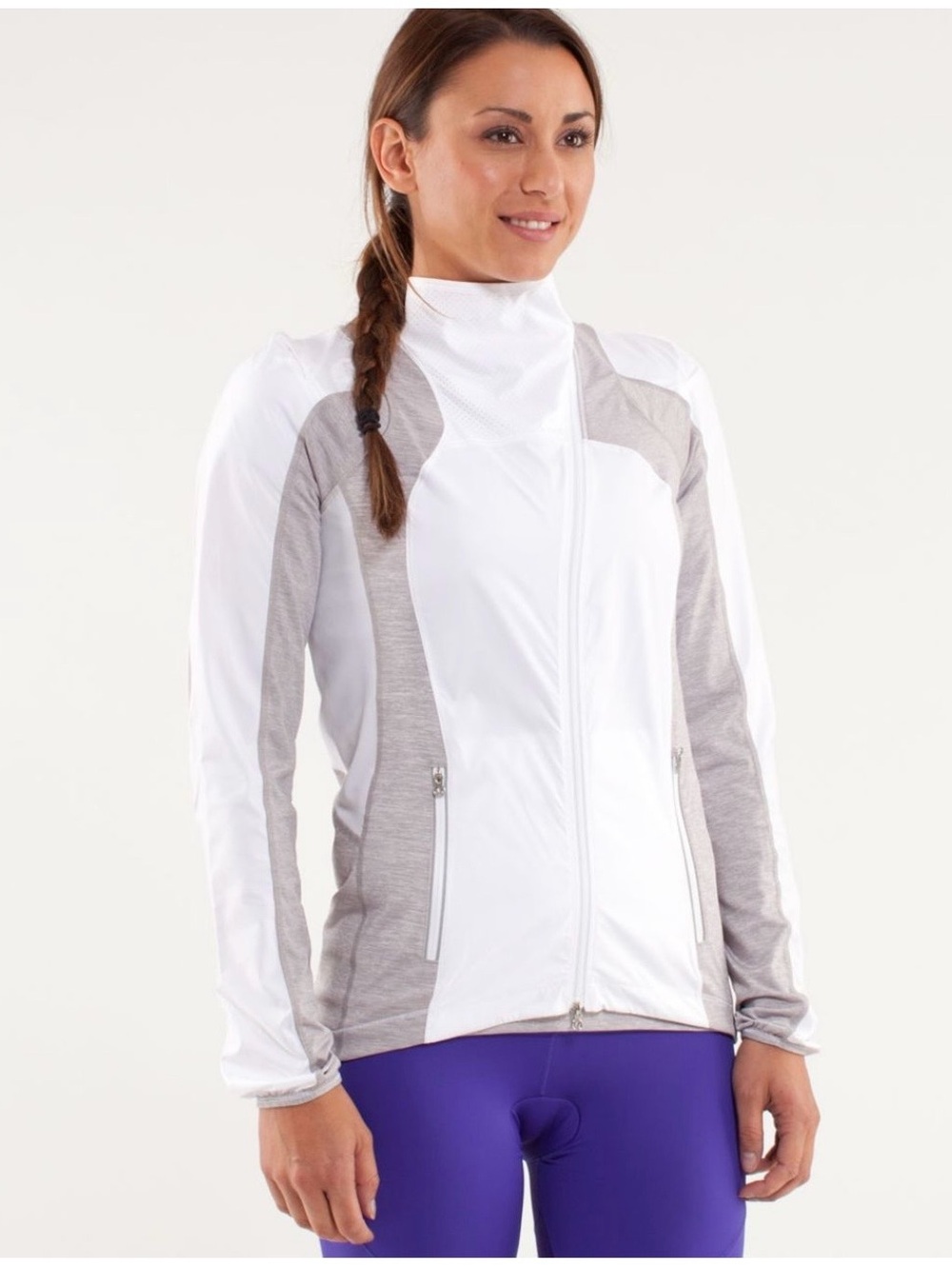 Lululemon Presta Packable Shirket
White / Metallic Silver